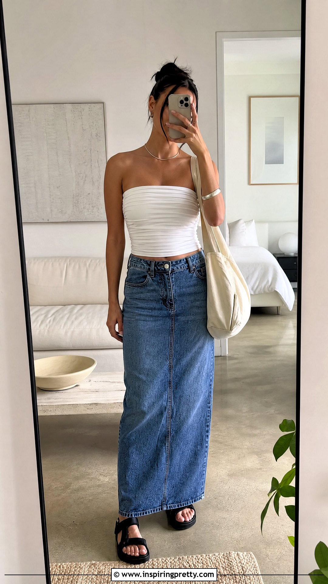 Oversized T Shirt Ruched Strapless Top - how to make strapless top (20 ways)