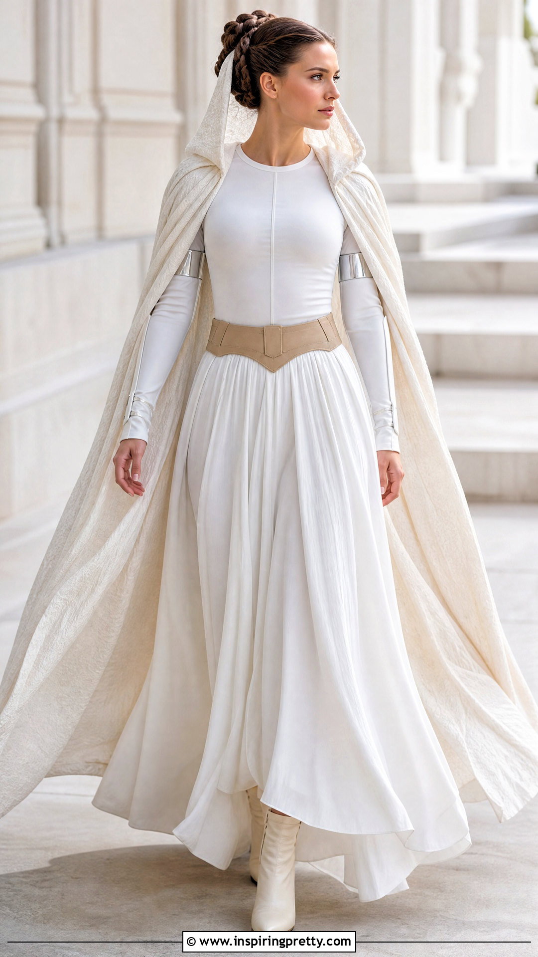 Padme White Top With White Maxi Skirt - 20 Padme White Top outfit ideas