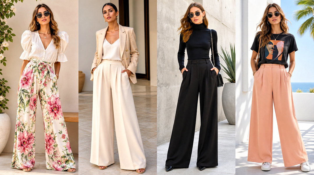 50 Palazzo Trouser and Top Outfit Ideas for Modern Women