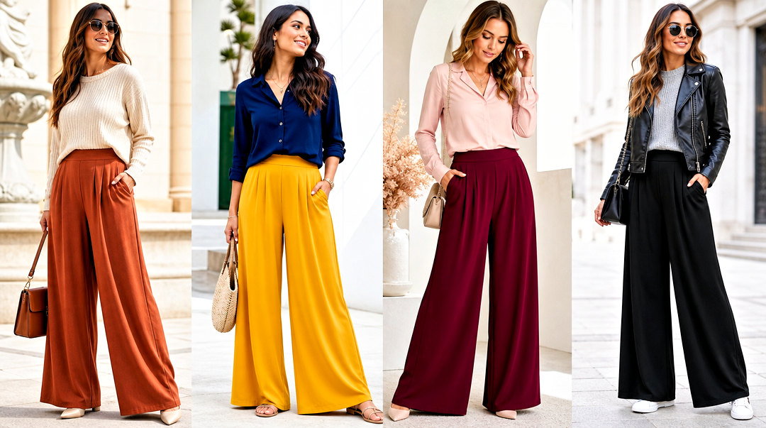 50 Palazzo and Top Styles for Polished Everyday Looks Now