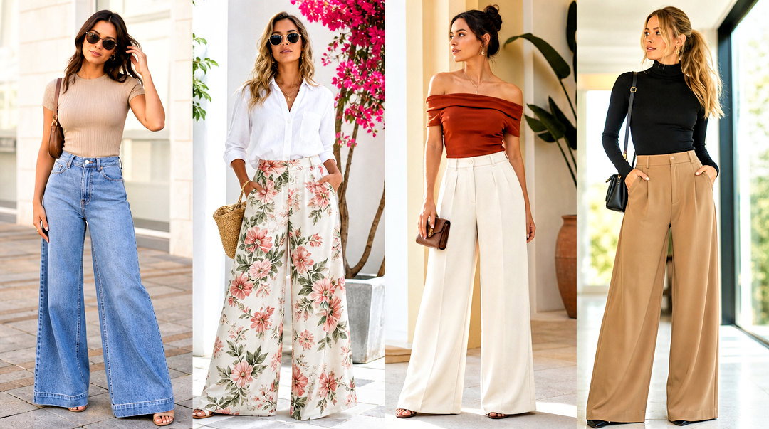 20 Pallazo and Tops Outfit Ideas for Effortless Chic Style