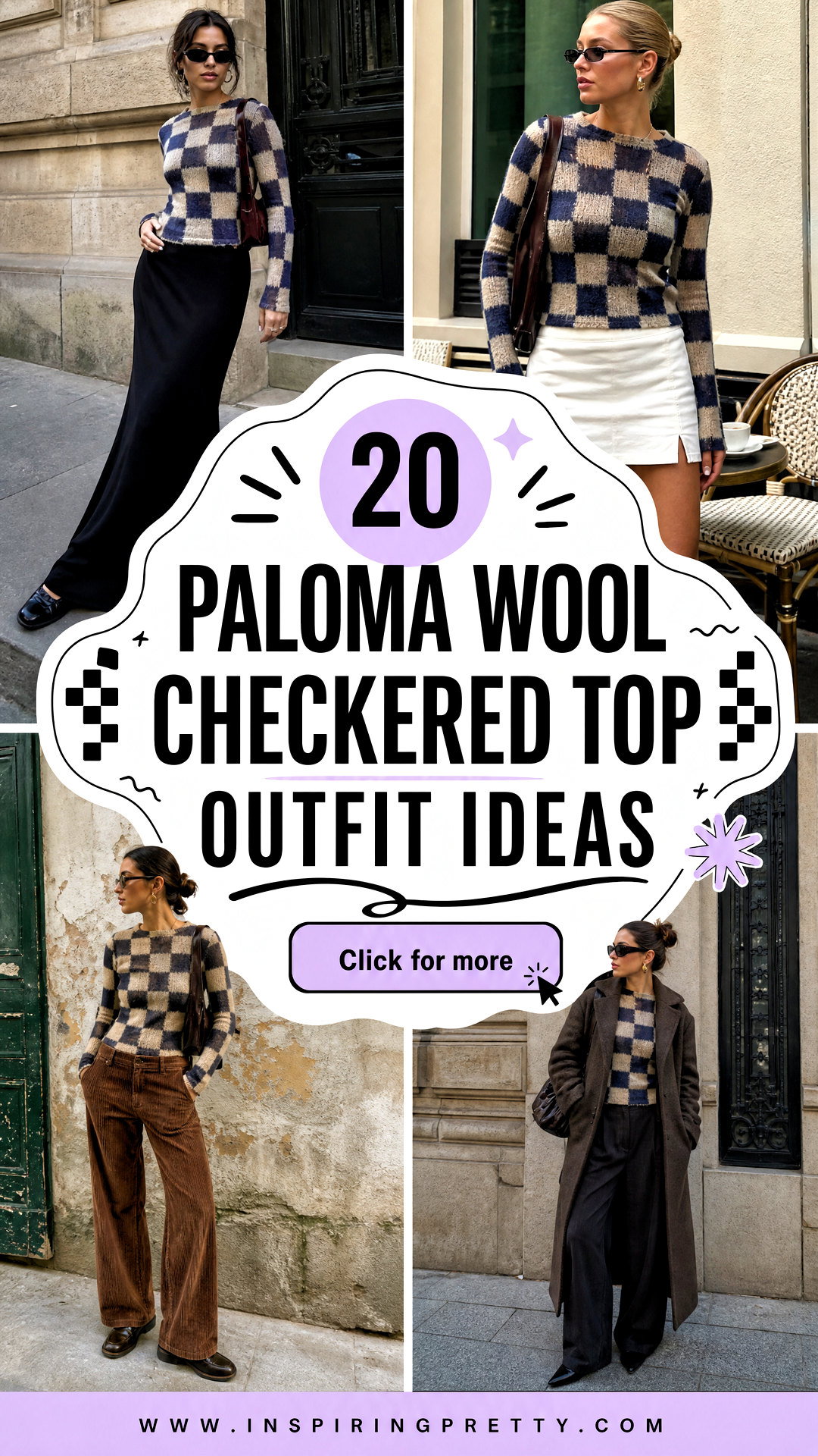 20 Paloma Wool Checkered Top Outfit Ideas for Trendsetters - 20 Paloma Wool Checkered Top Outfit Ideas for Trendsetters