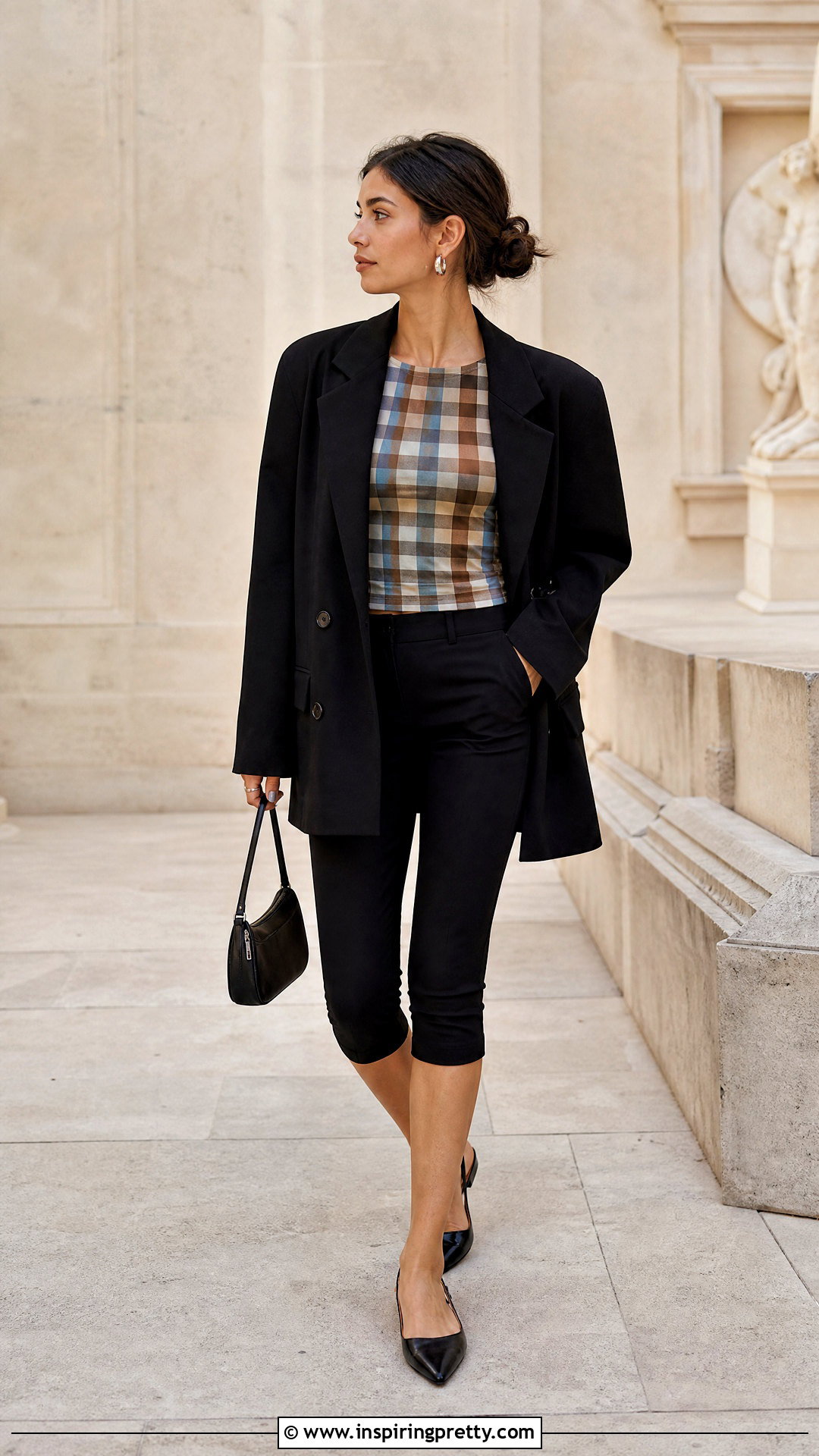 Paloma Wool Checkered Top With Capri Pants - 20 Paloma Wool Checkered Top outfit ideas