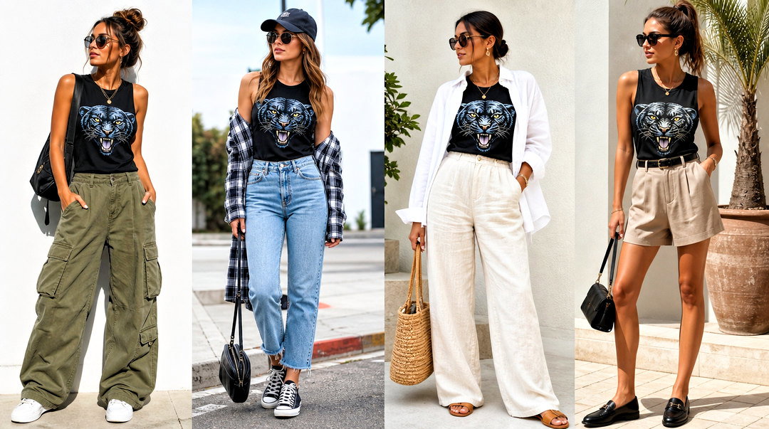 25 Pantera Tank Top Outfit Ideas for Edgy Concert Style