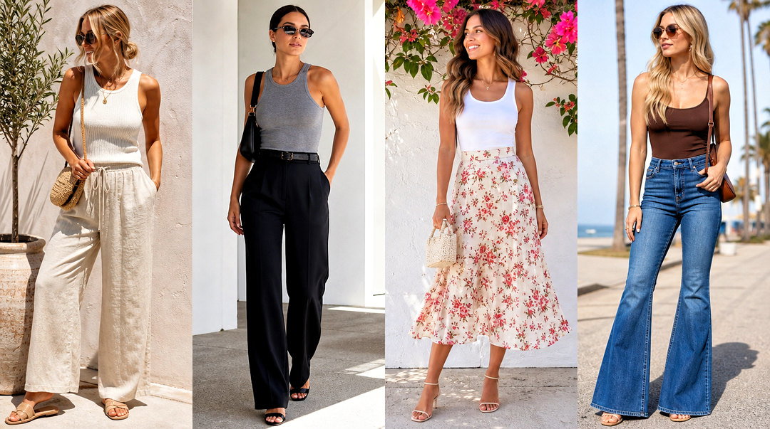 50 Pap Cewe Tank Top Outfit Ideas for Trendy Casual Looks