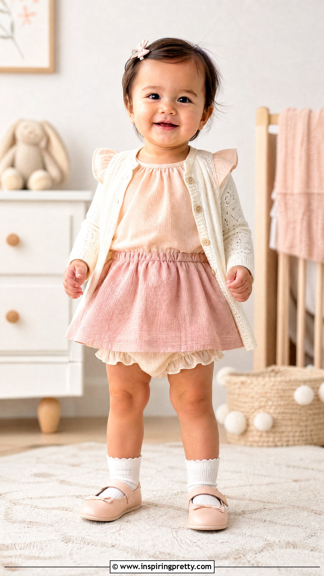 Pastel Baby Skirt Top Set - 50 baby skirt top designs