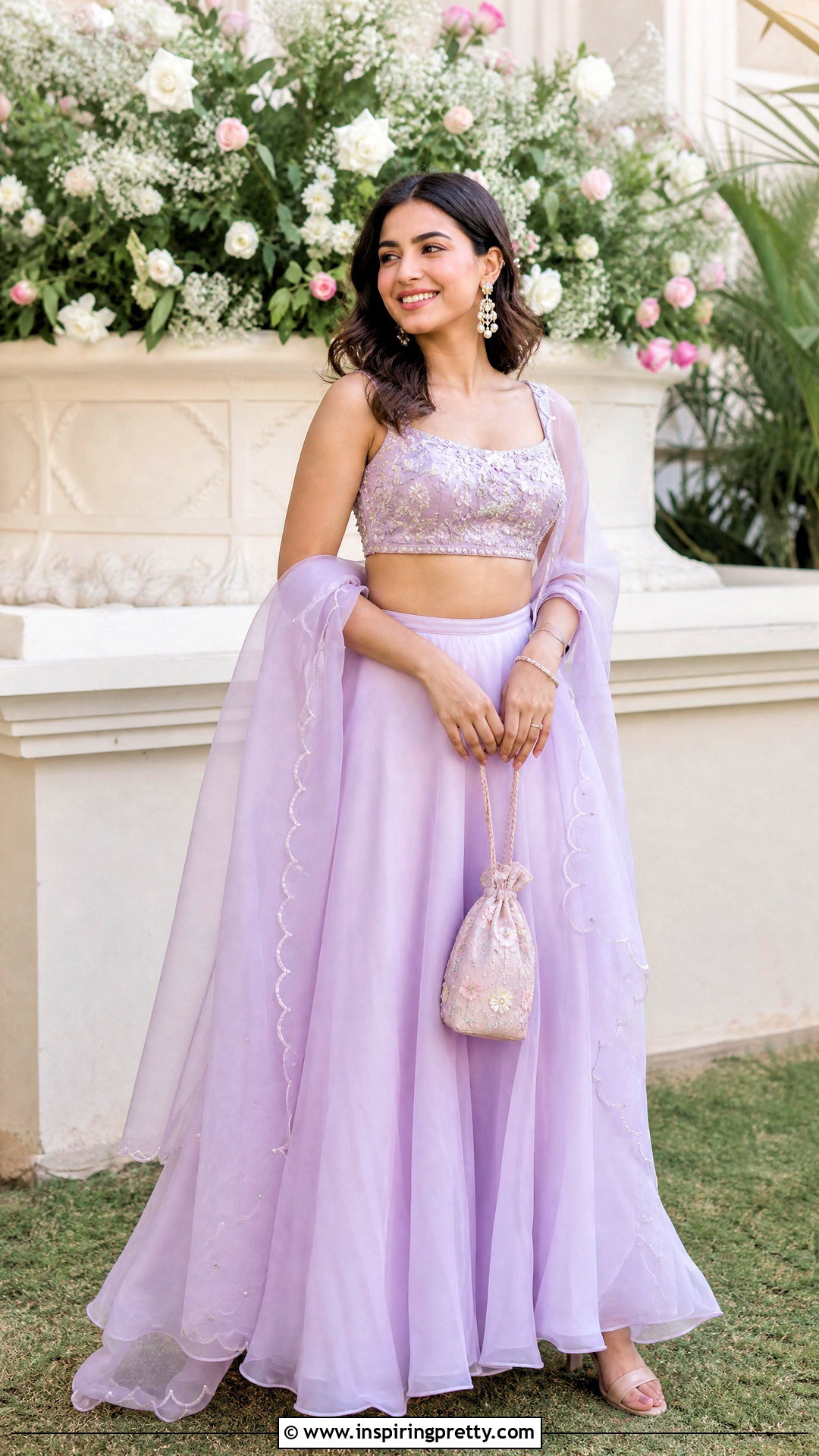 Pastel Crop Top Lehenga - 50 lehenga blouse designs crop tops outfit ideas