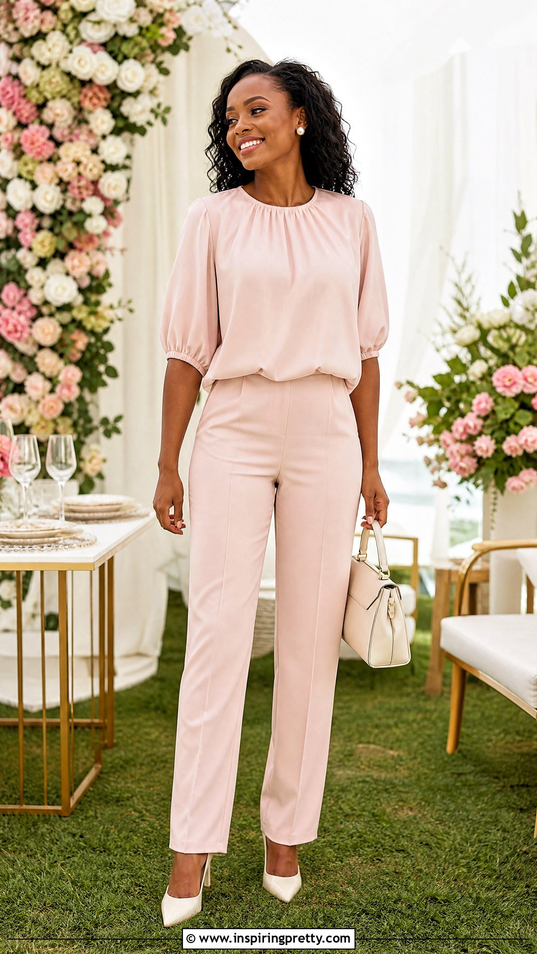 Pastel Kampala Trouser And Top - 50 kampala trouser and top for ladies