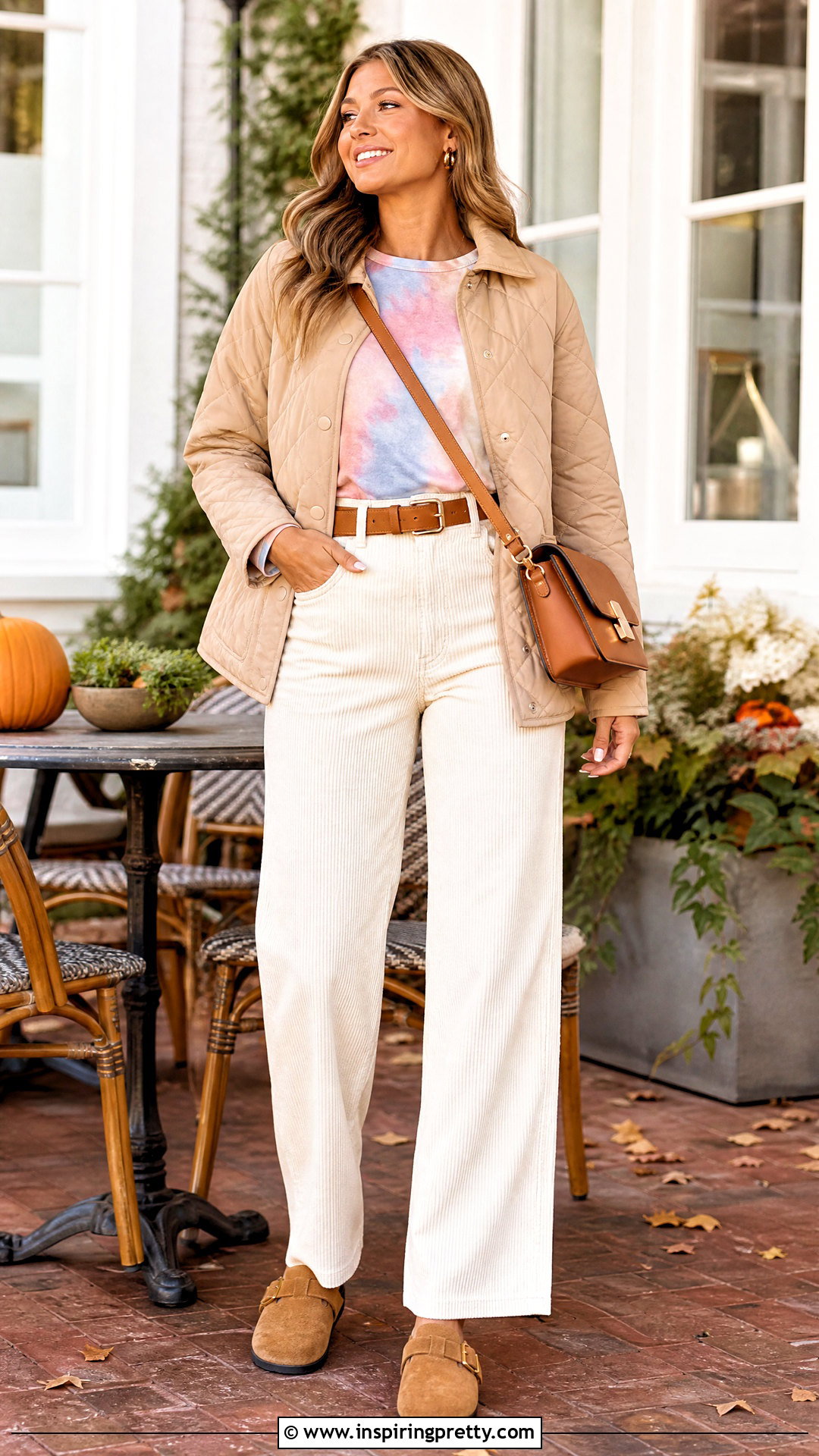 Pastel Tie Dye Top With Corduroy Pants - 20 Pastel Tie Dye Top outfit ideas
