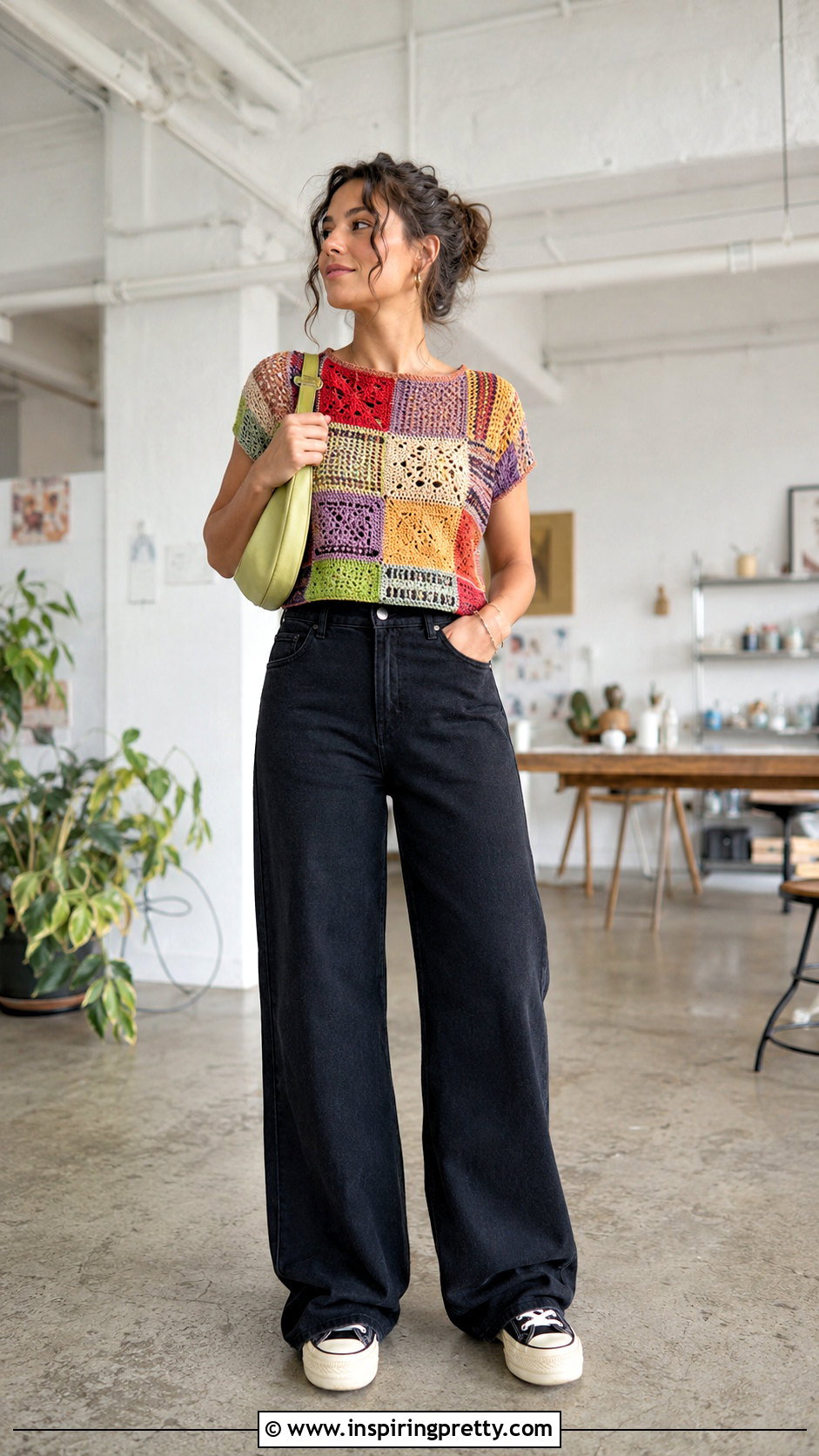 Patchwork Crochet Top - 50 crochet top tutorial