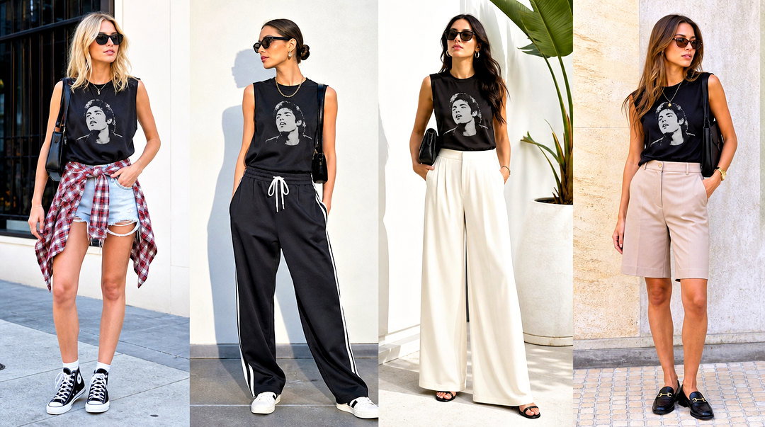 25 Paul McCartney Tank Top Outfit Ideas for Retro Music Fans