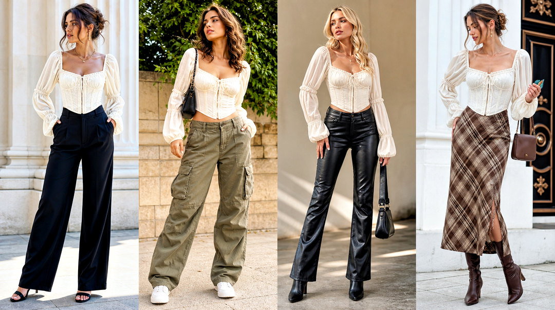 25 Peasant Corset Top Outfit Ideas for Dreamy Romantic Looks