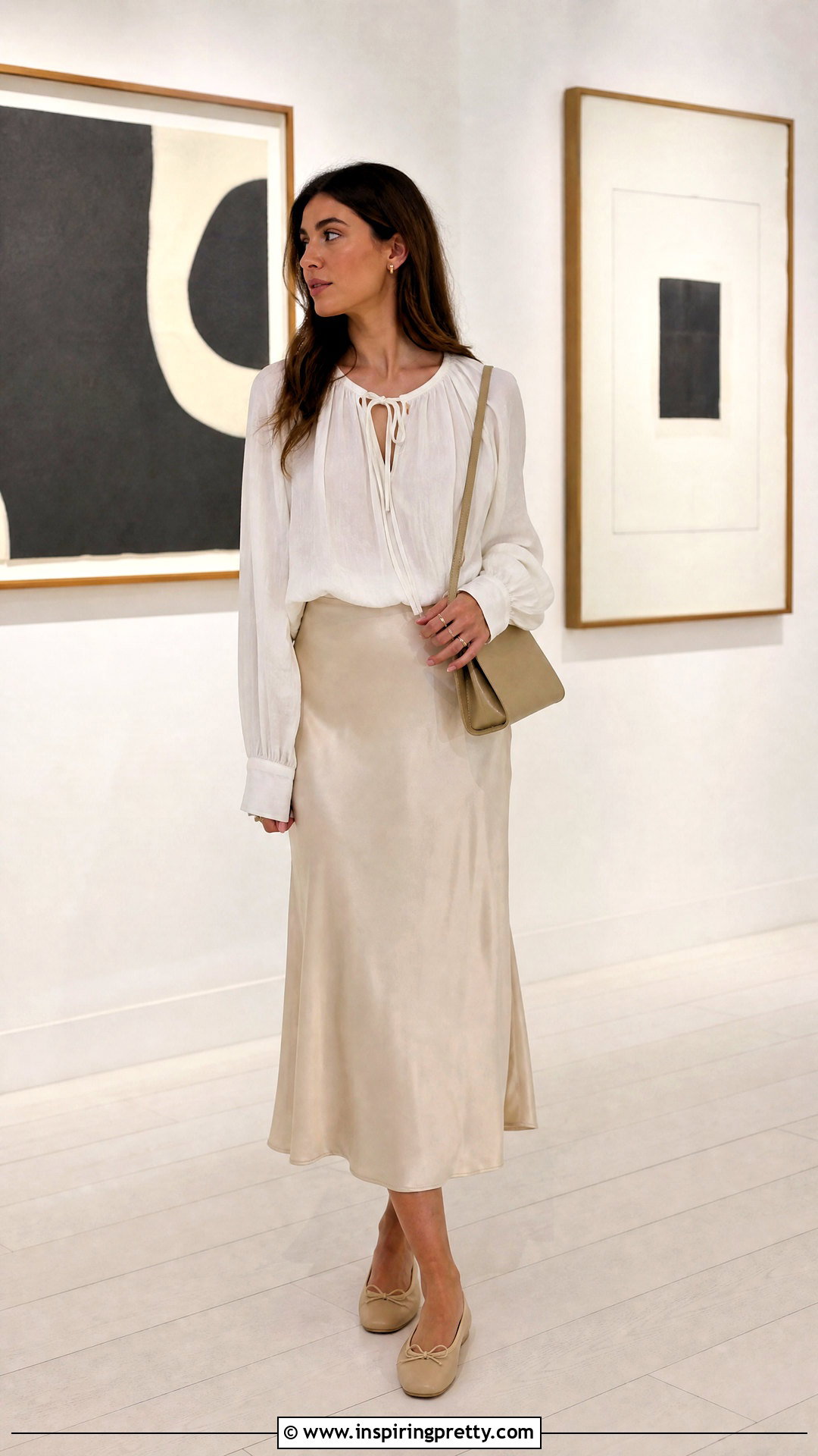 Peasant Top With Slip Skirt - 50 peasant top outfit ideas