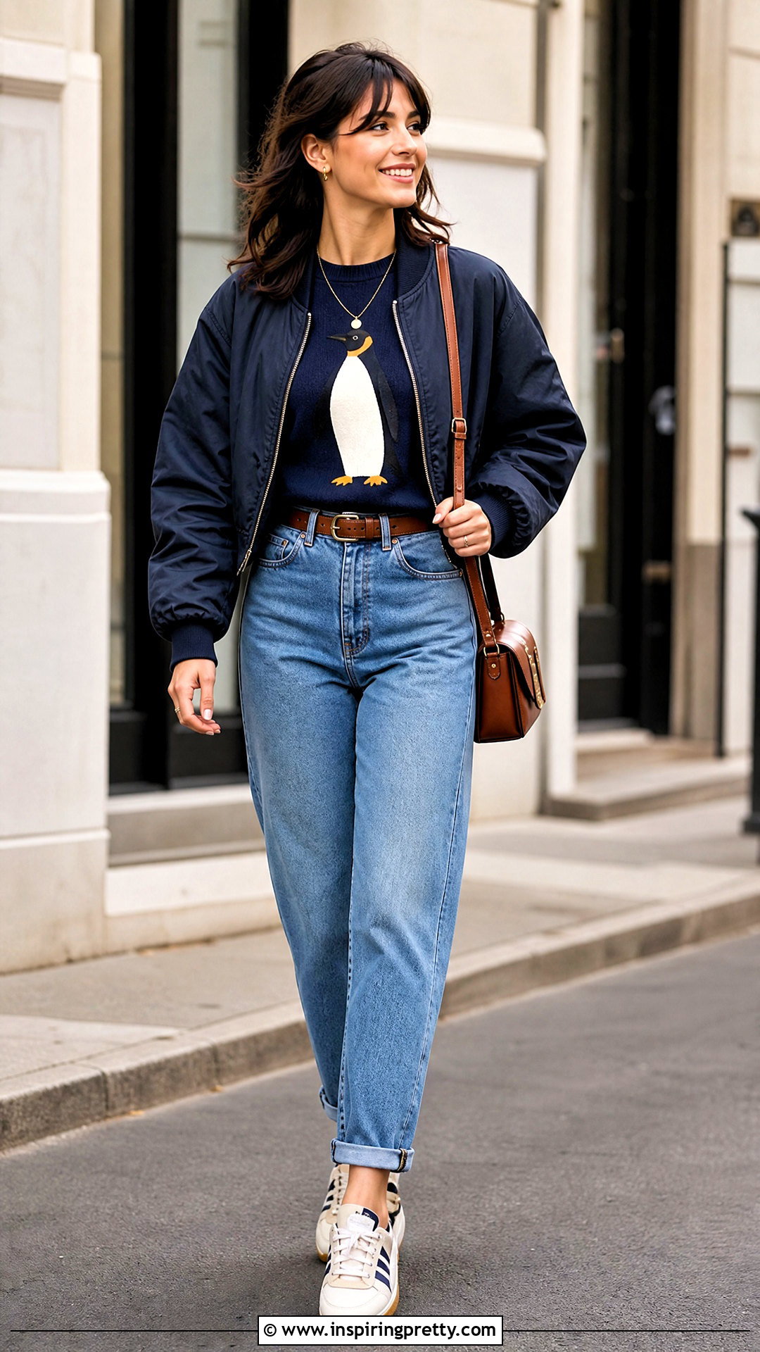 Penguin Top With Mom Jeans - 25 penguin top outfit ideas