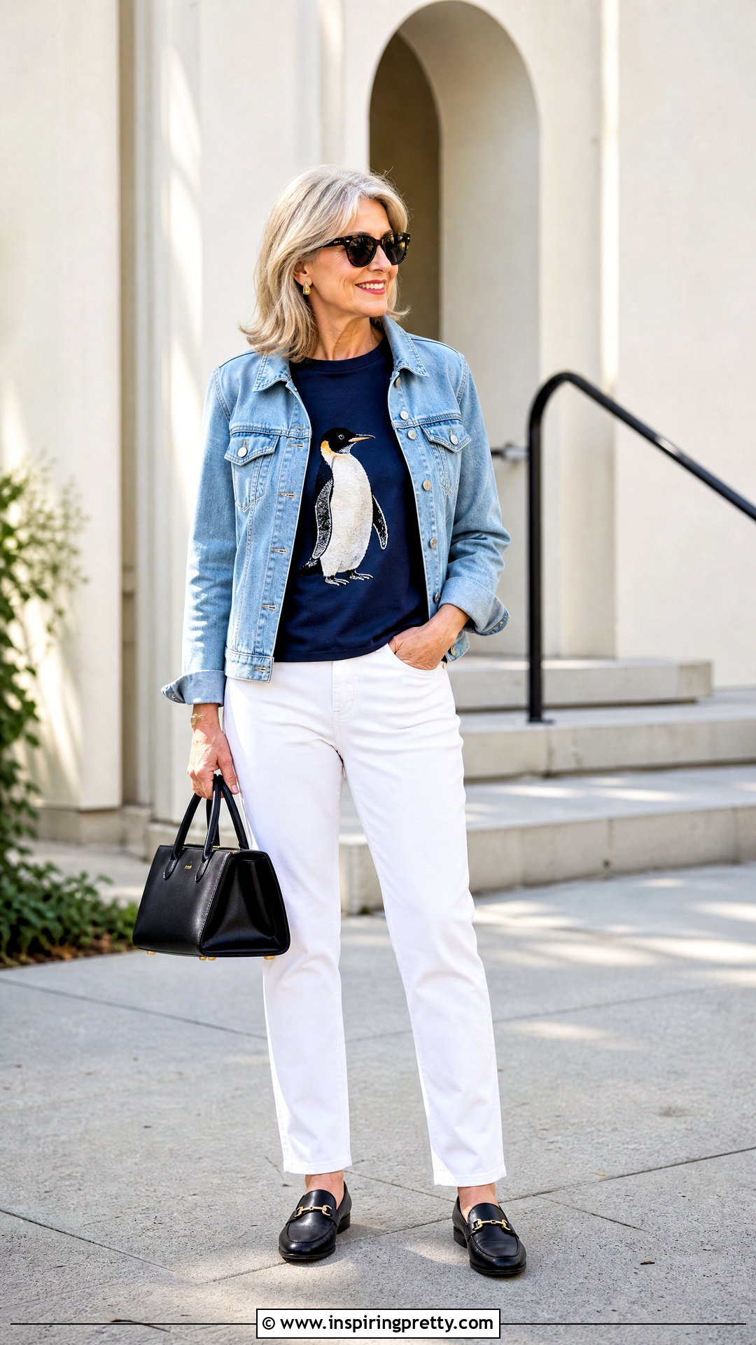 Penguin Top With White Jeans - 25 penguin top outfit ideas