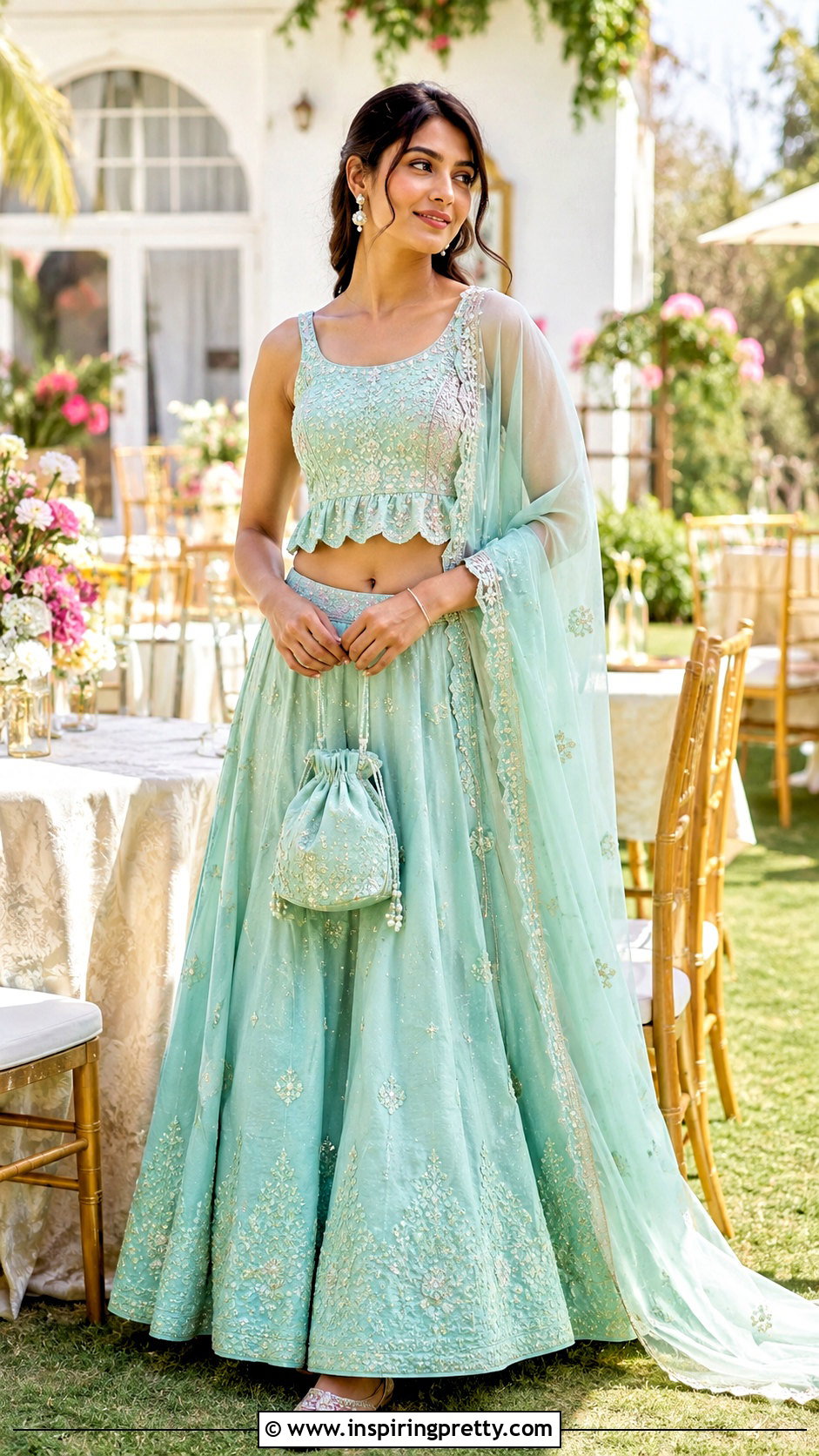 Peplum Crop Top Lehenga - 50 Modern Lehenga Designs Crop Tops outfit ideas