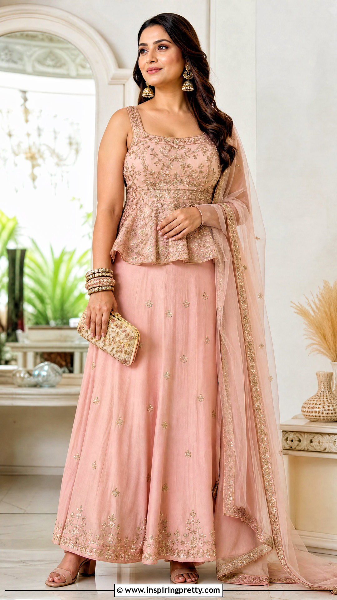 Peplum Crop Top Lehenga - 25 crop top lehenga new models