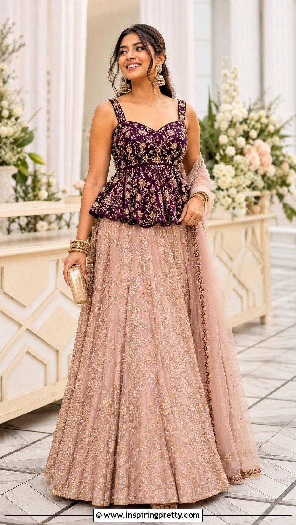 Peplum Crop Top With A Line Ghagra - 25 ghagra blouse designs crop tops outfit ideas