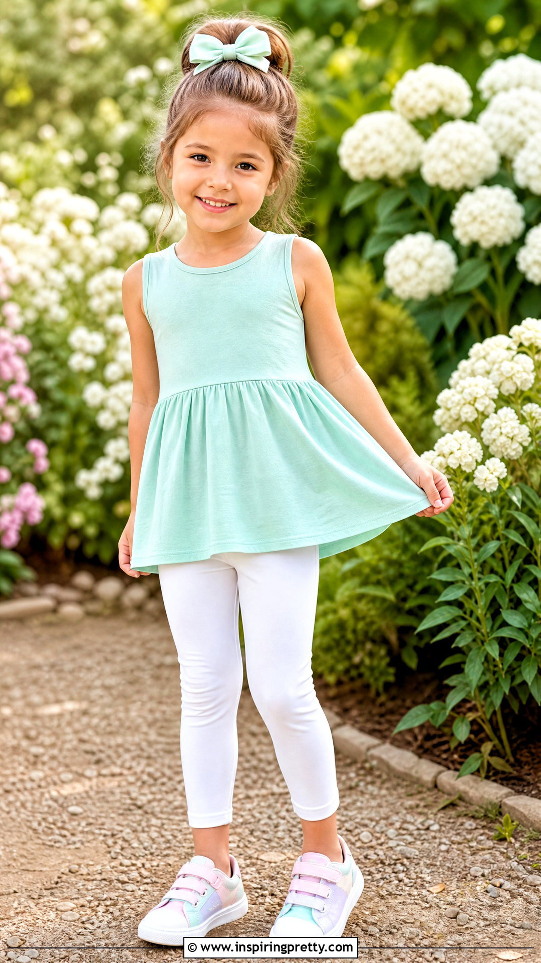 Peplum Kids Tank Top - how to make a tank top for kids (20 ways)