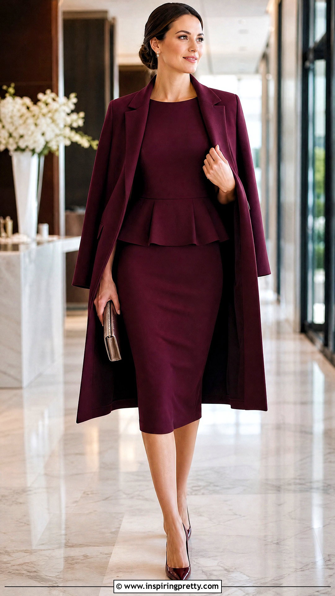 Peplum Top And Pencil Skirt Wedding Outfit - 20 Wedding Top And Skirt outfit ideas