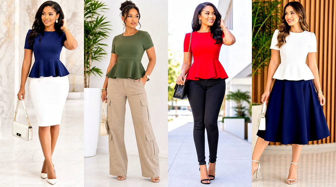 20 Peplum Top Outfit 2024 Ideas Worth Revisiting Today
