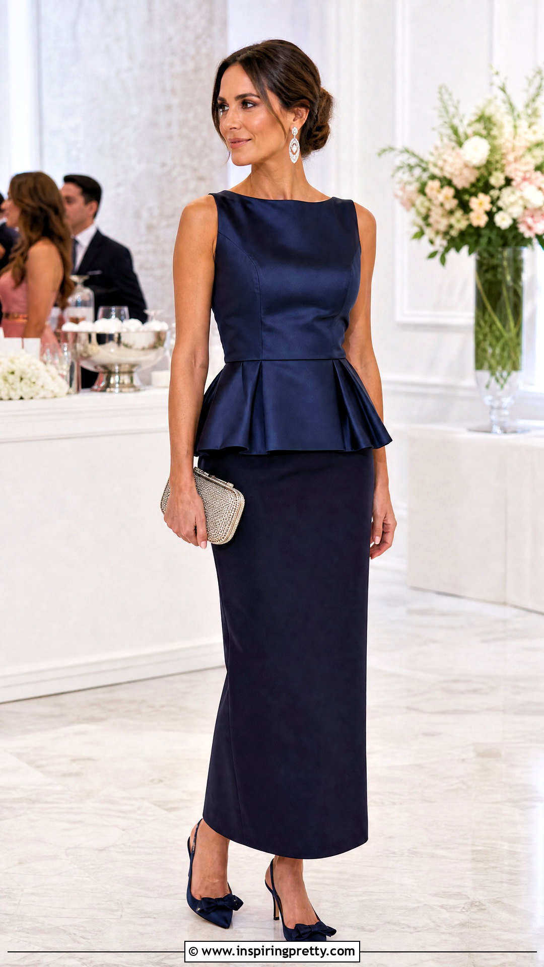 Peplum Top Wedding Guest Outfit - 50 peplum top outfits