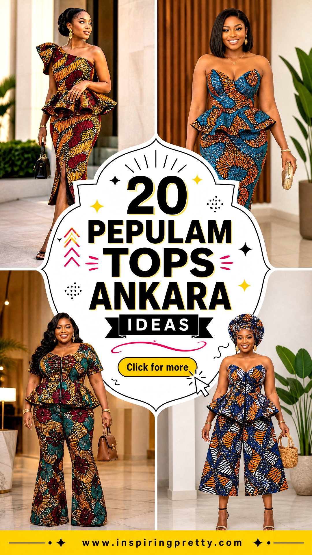 20 Pepulam Tops Ankara Ideas for Bold Vibrant Looks Now - 20 Pepulam Tops Ankara Ideas for Bold, Vibrant Looks Now