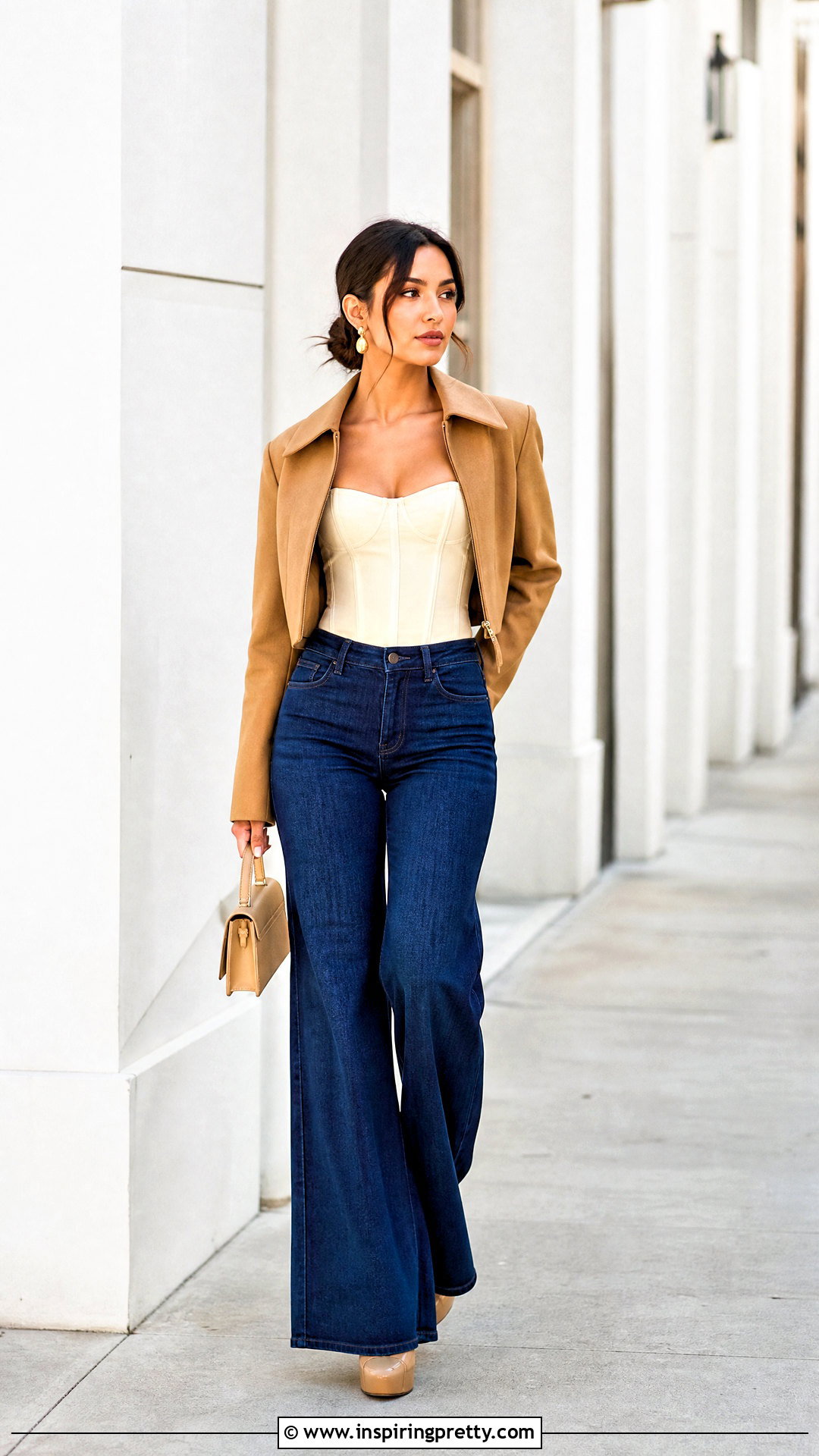 Petite Corset Top With Bell Bottom Jeans - 25 corset top with bell bottom jeans