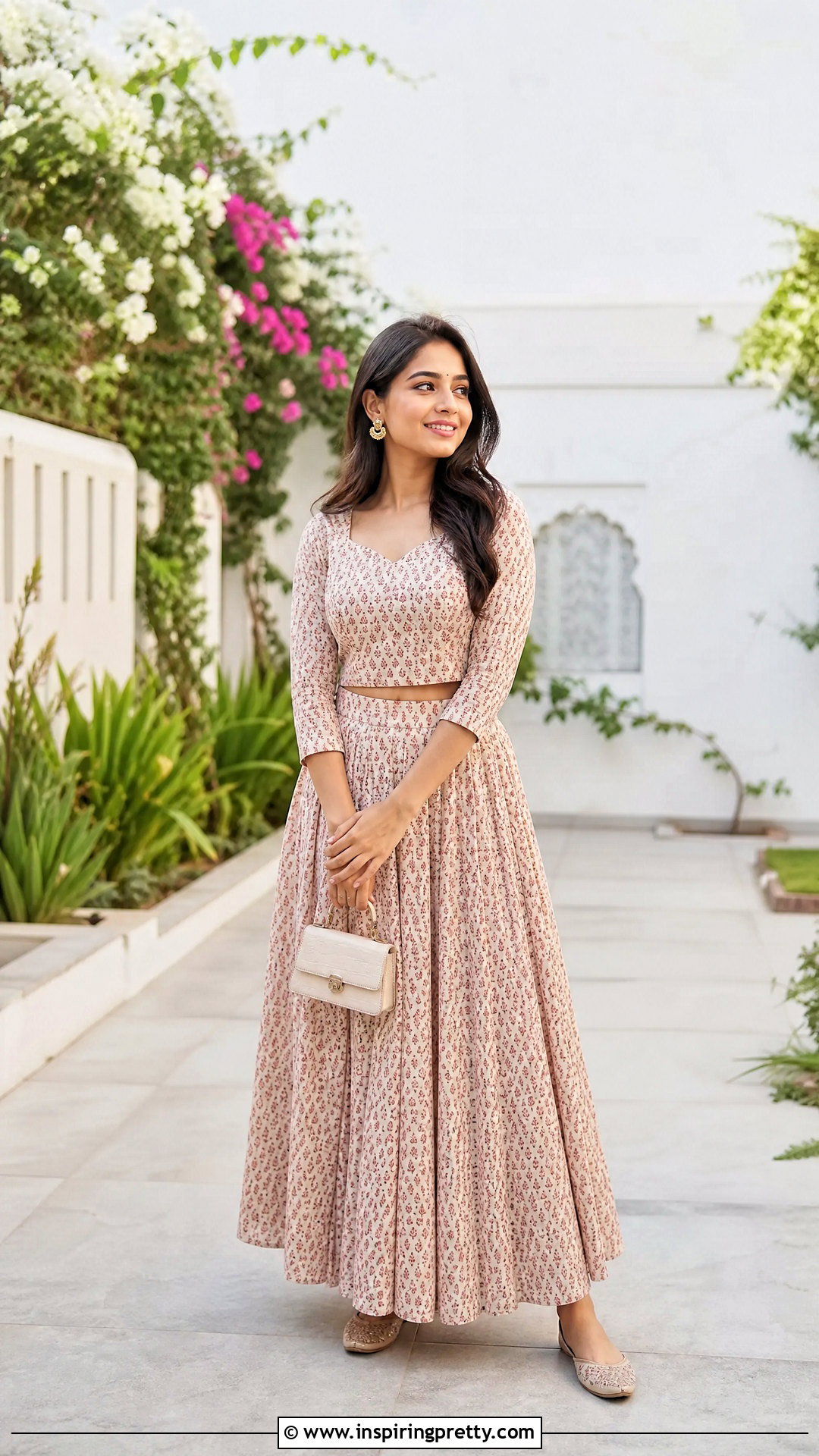 Petite Cotton Skirt And Top - 50 cotton skirt and top indian outfit ideas