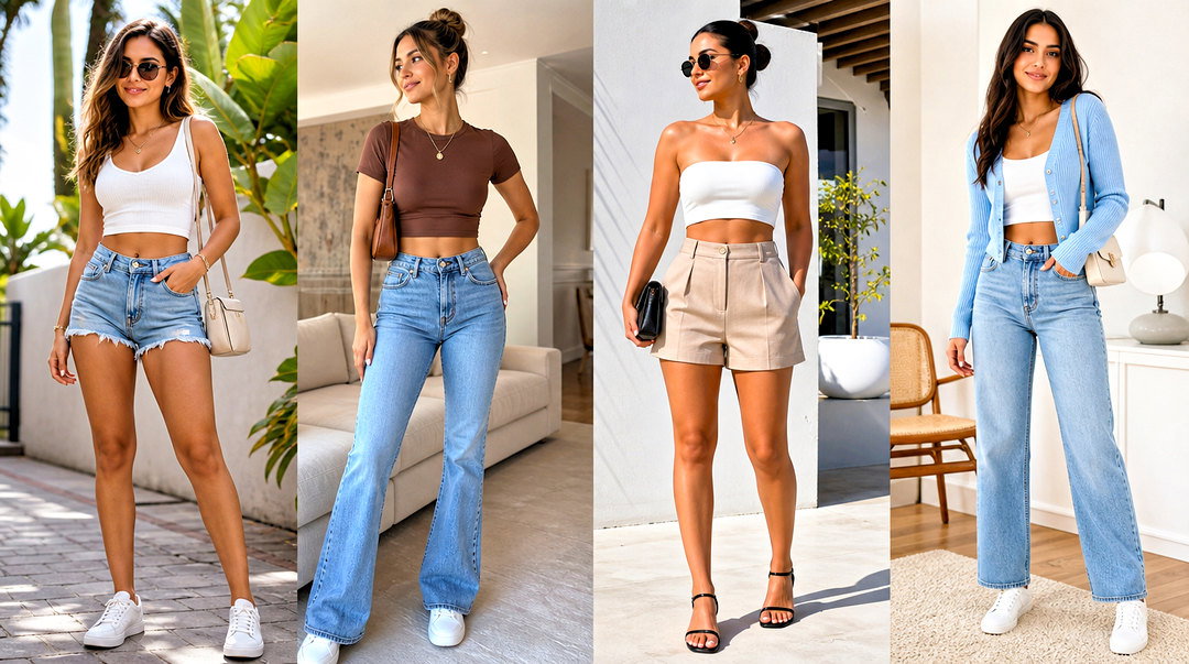 20 Petite Crop Tops Outfit Ideas for Flattering Summer Looks
