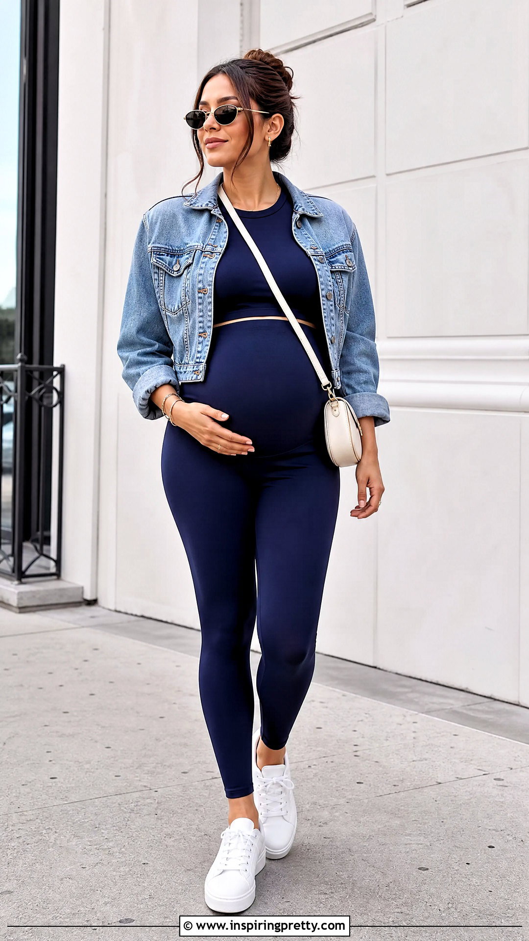 Petite Maternity Leggings And Crop Top Outfit - 25 maternity leggings crop top outfit ideas