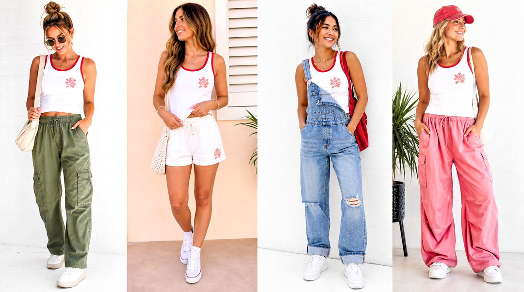 20 Pi Beta Phi Tank Top Outfit Ideas for Stylish Sorority Days