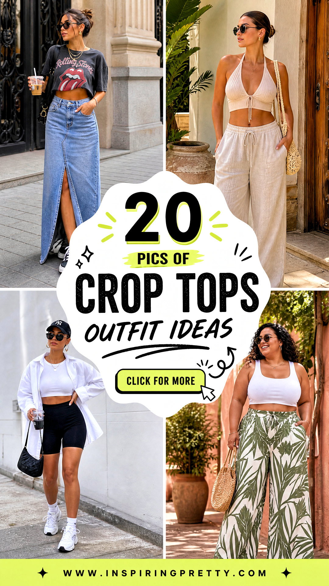 20 Pics of Crop Tops Outfit Ideas to Inspire Your Next Look - 20 Pics of Crop Tops Outfit Ideas to Inspire Your Next Look