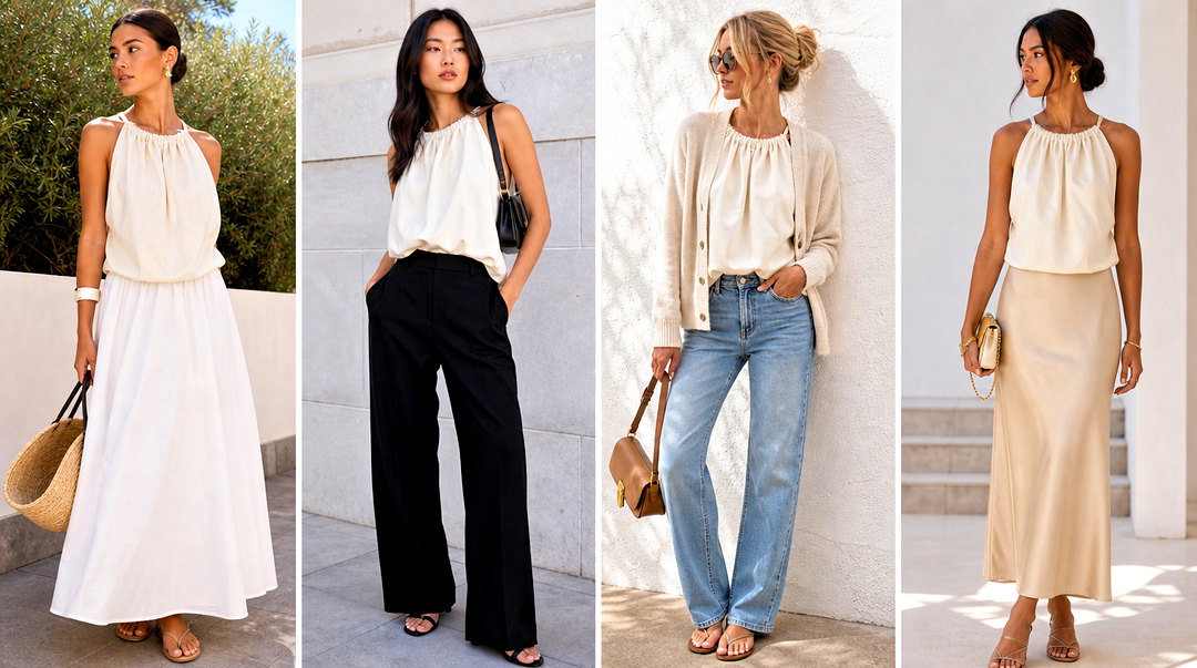25 Pillowcase Tank Top Outfit Ideas for Easy Summer Looks