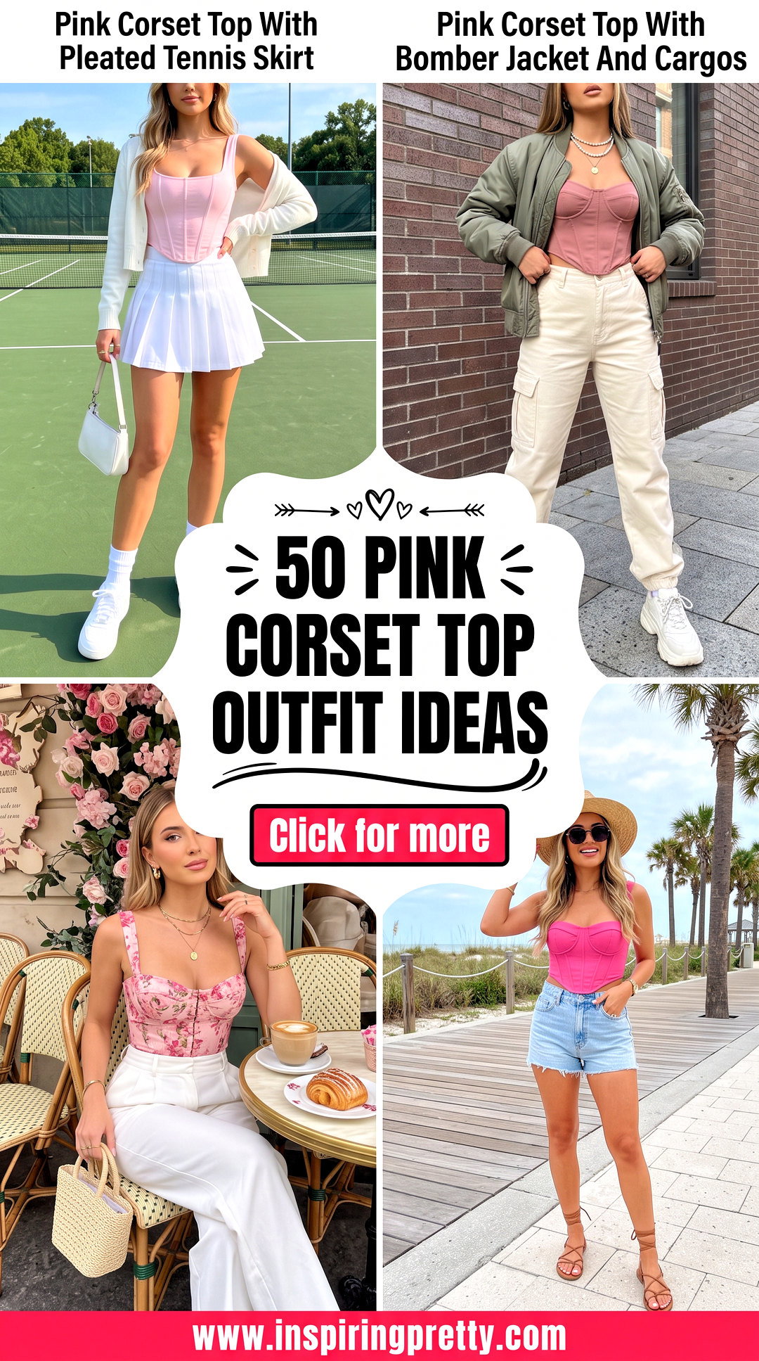 50 Pink Corset Top Outfit Ideas for Romantic Date Nights - 50 Pink Corset Top Outfit Ideas for Romantic Date Nights