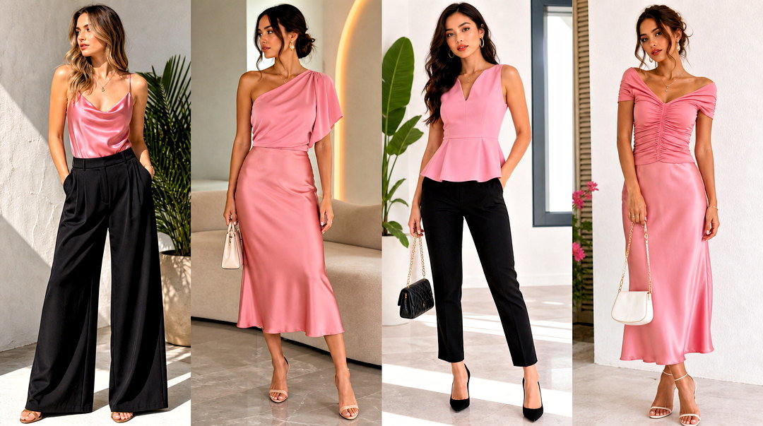 20 Pink Evening Wear Top Outfit Ideas for Elegant Nights