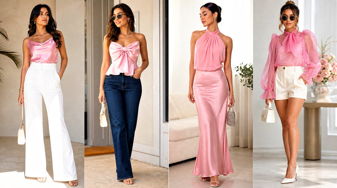 20 Pink Fashion Statement Top Outfit Ideas That Turn Heads