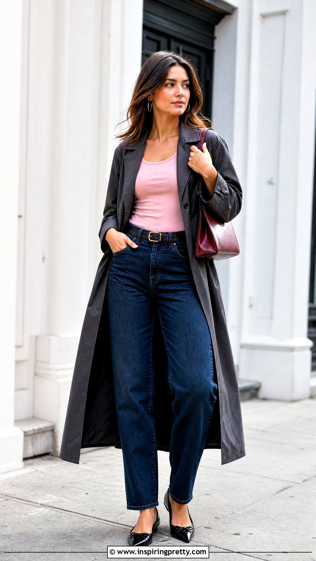 Pink Gina Top With Dark Wash Jeans - 25 pink gina top outfit ideas