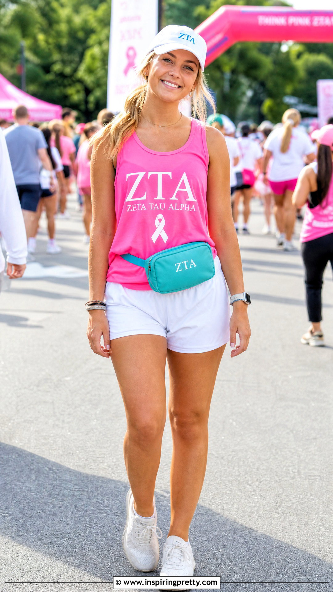 Pink Philanthropy Zeta Tau Alpha Tank Top - 20 zeta tau alpha tank top design ideas