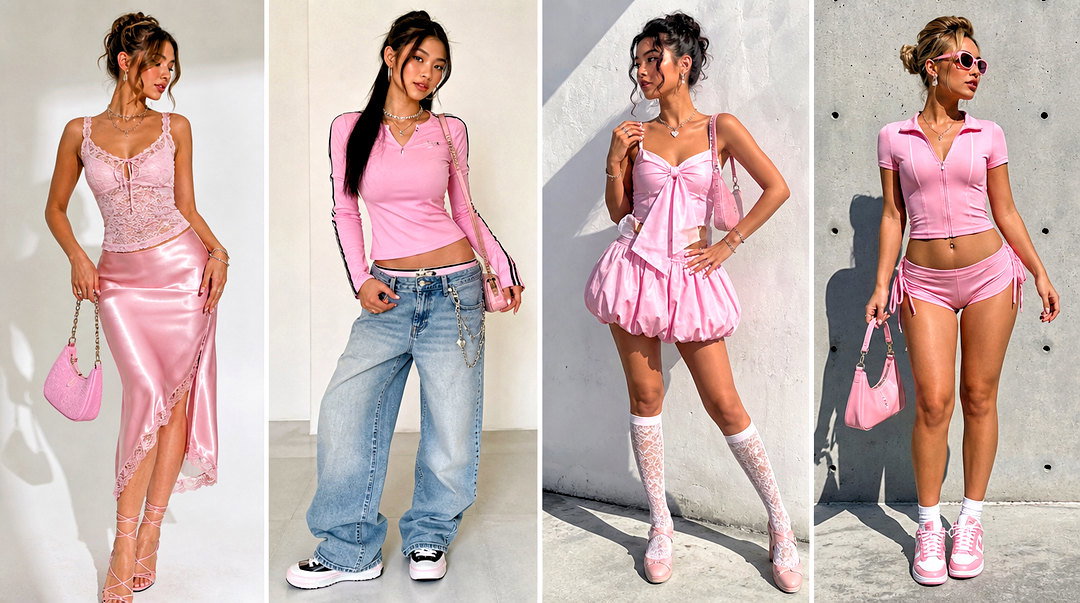 50 Pink Y2K Top Outfit Ideas for Trendy Throwback Looks