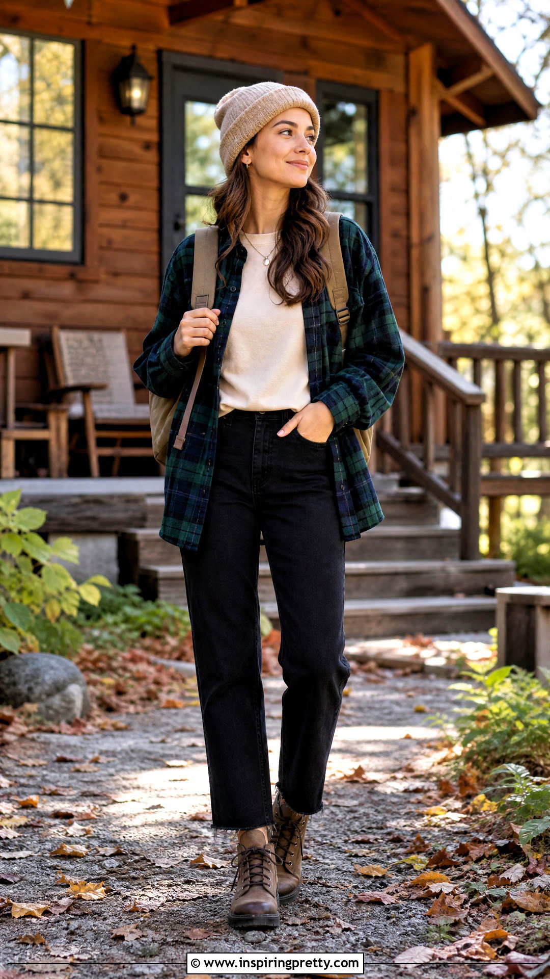 Plaid Flannel Shirt Casual Outfit - 50 casual tops for women