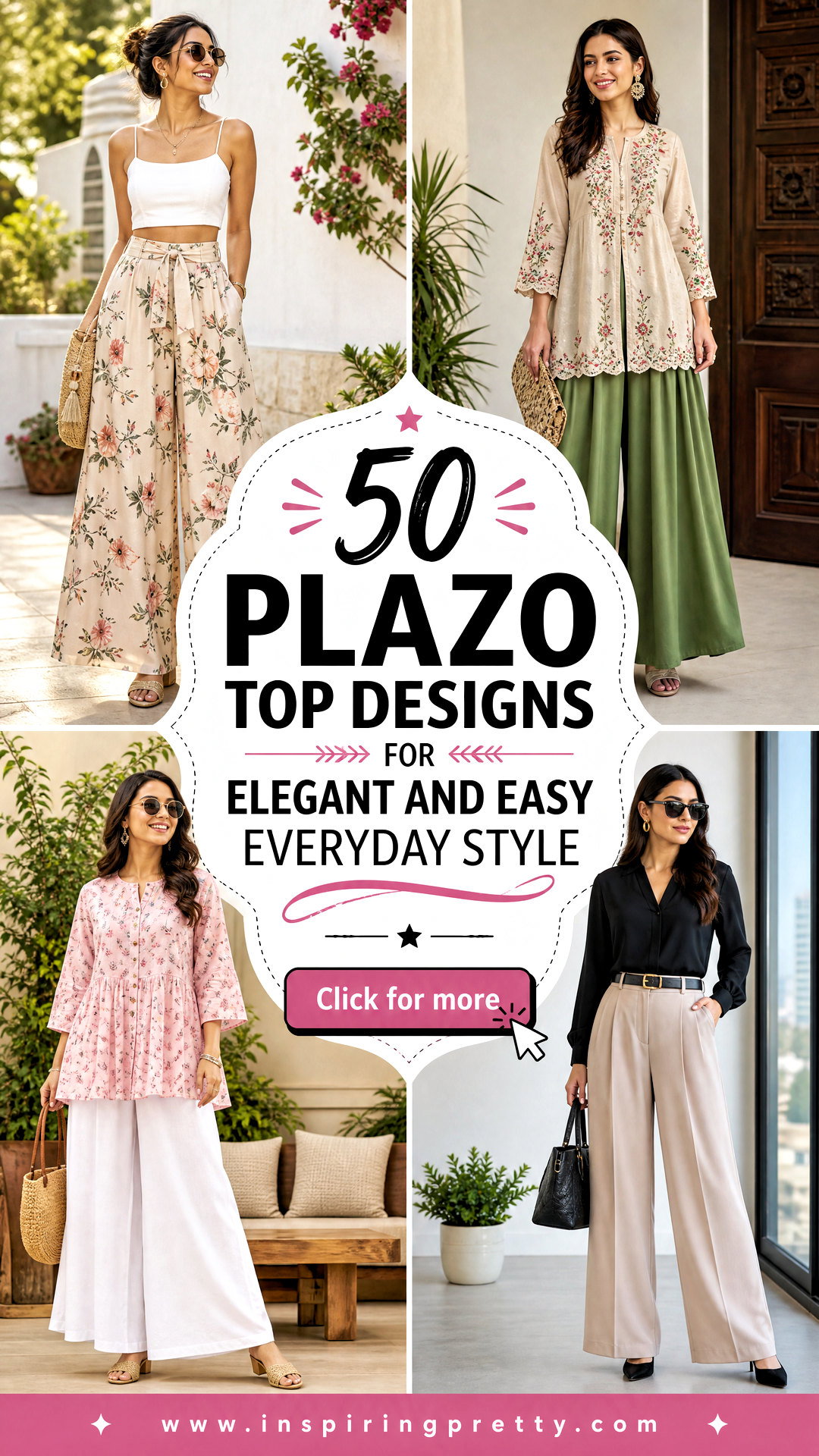 50 Plazo Top Designs for Elegant and Easy Everyday Style - 50 Plazo Top Designs for Elegant and Easy Everyday Style