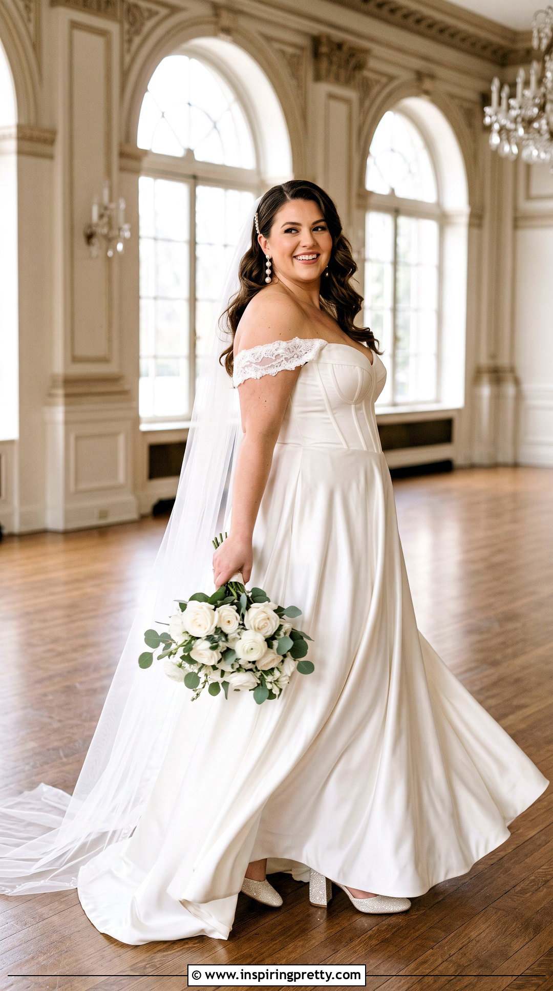 Plus Size Corset Top A Line Dress - 50 corset top wedding dress outfit ideas