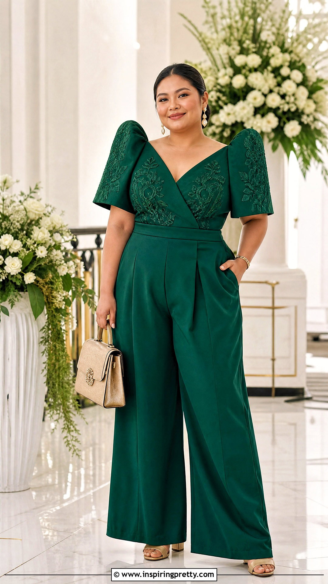 Plus Size Filipiniana Top With Wide Leg Pants - 50 modern filipiniana top and pants