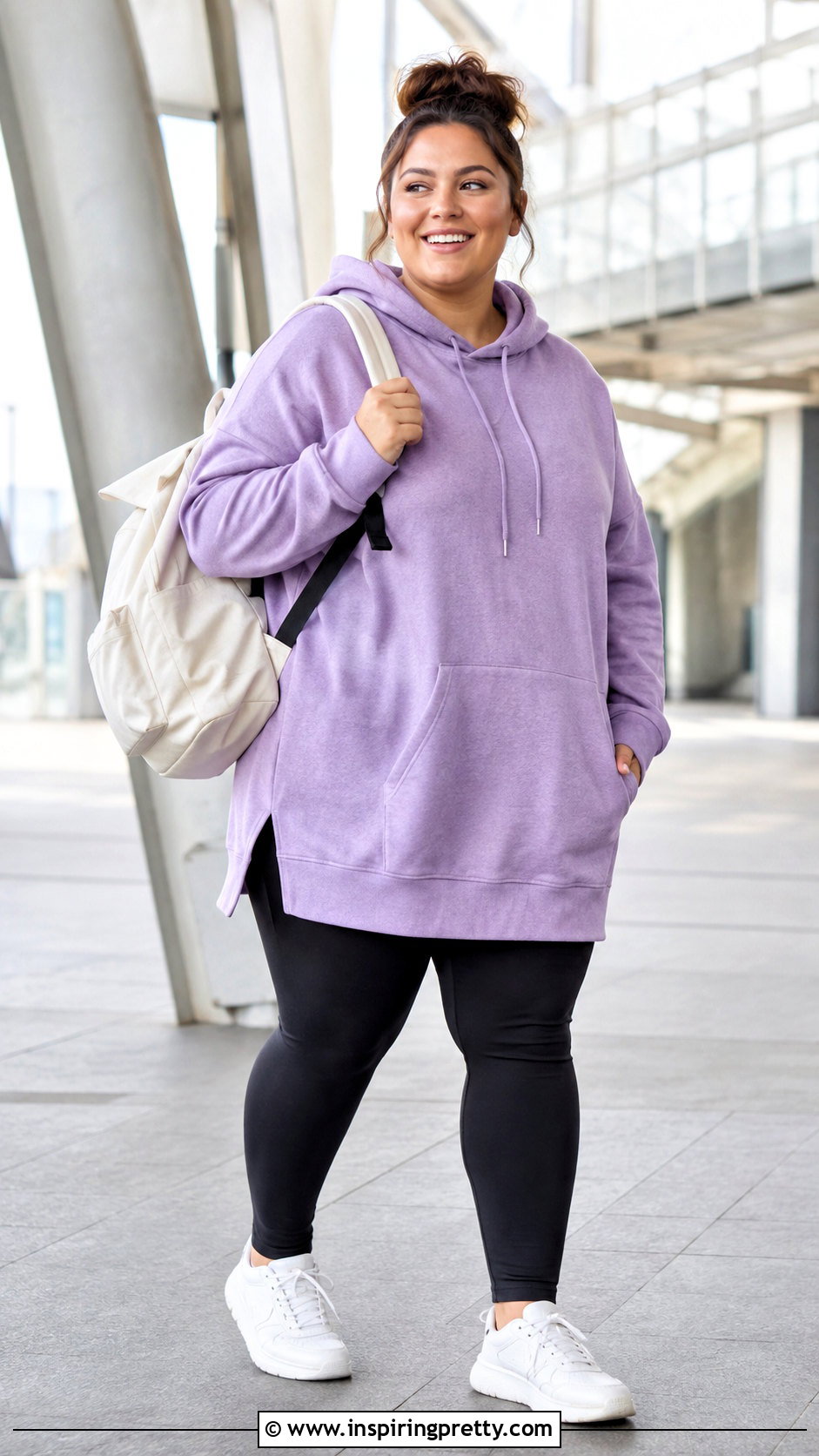 Plus Size Hoodie Top With Leggings - 25 Free Tops For Plus Size Ideas