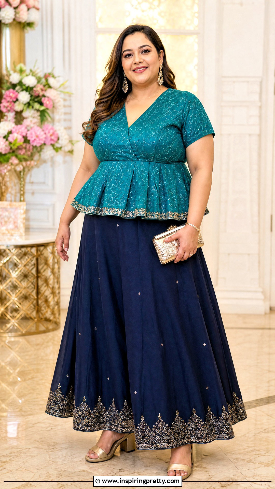 Plus Size Indian Skirt And Peplum Top Outfit - 50 indian skirt and top outfits