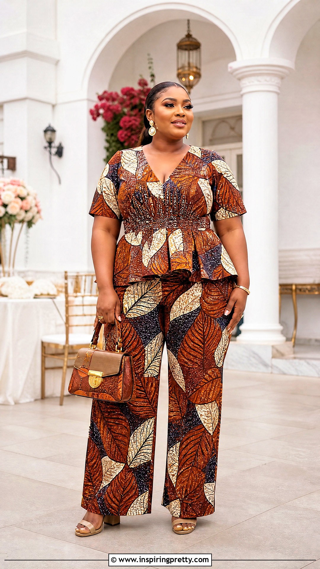 Plus Size Kampala Trouser And Top - 50 kampala trouser and top for ladies