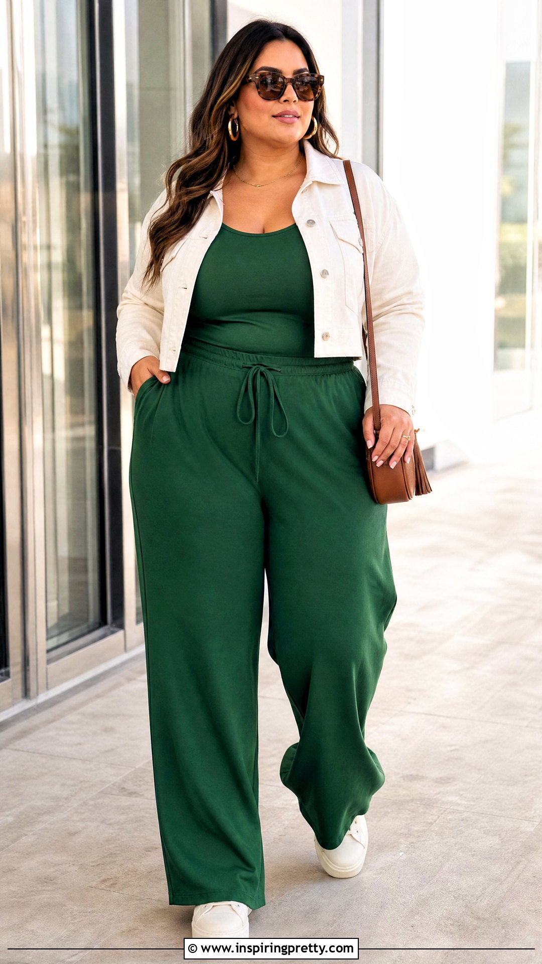 Plus Size SHEIN Tank Top Set Outfit - 20 shein tank top set outfit ideas