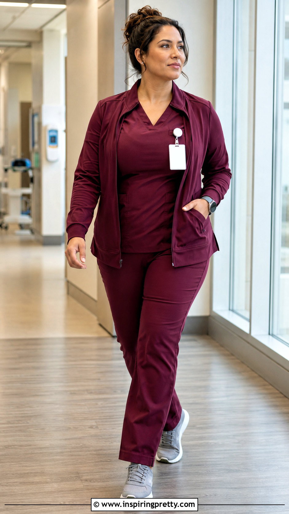 Plus Size Scrub Top Outfit - 20 Nurse Scrub Tops outfit ideas