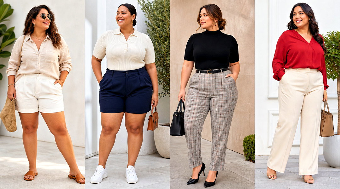 50 Plus Size Tops Outfit Ideas for Confident Everyday Style